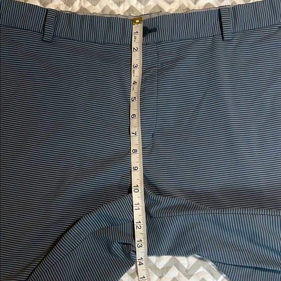 Nike Golf Tour Performane Dri-Fit Blue Grey Striped Men's Shorts sz 38 - Picture 6 of 10